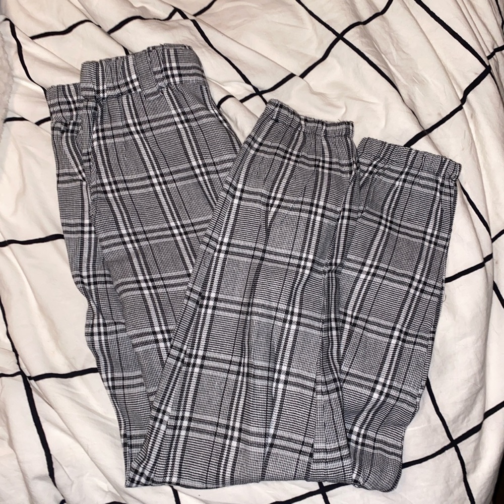 Gingham pants